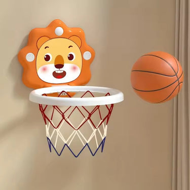 MINI CARTOON ANIMAL BASKETBALL SET